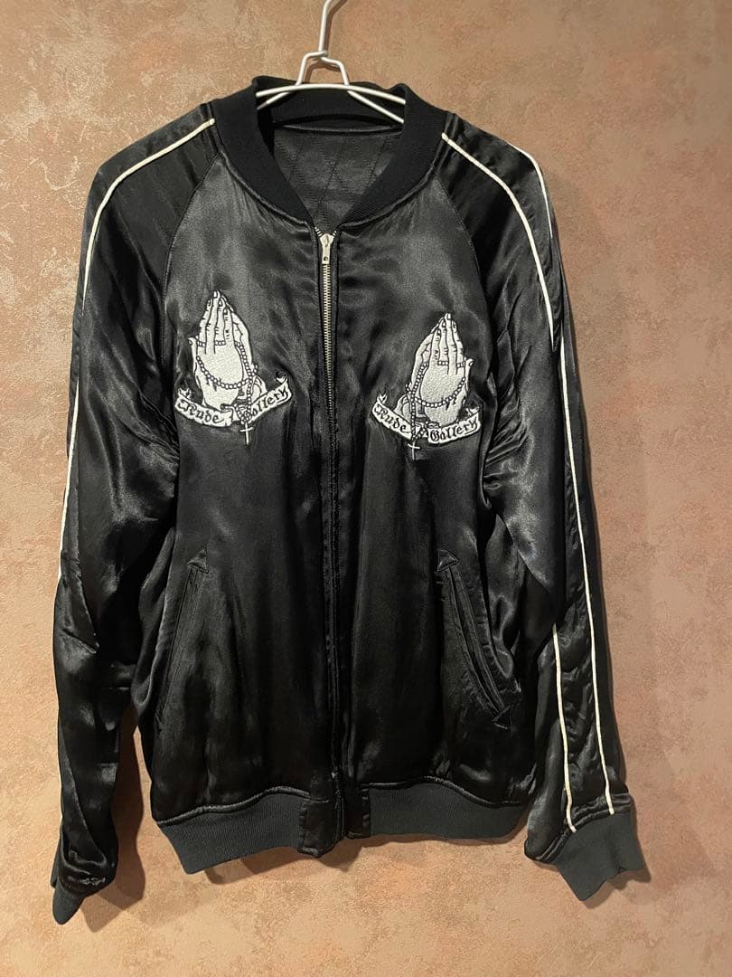 希少Lサイズ！RUDE GALLERY マリアスカジャン15AW 15周年記念