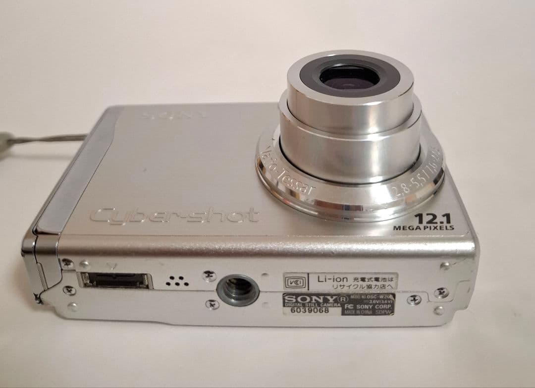 [美品] ソニー SONY Cyber-Shot DSC-W200 コンデジ