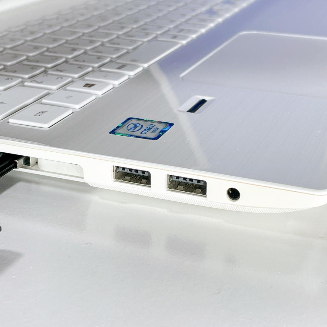 SSD✕Corei7で快速✨事務作業最適✨ブルーレイOKカメラ付ノートパソコン✨