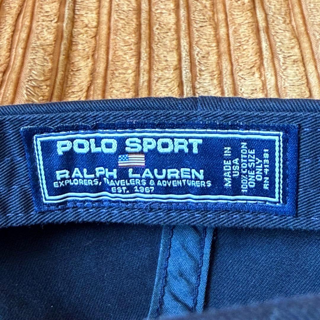 90s POLO SPORT Ralph Lauren キャップ ビンテージ