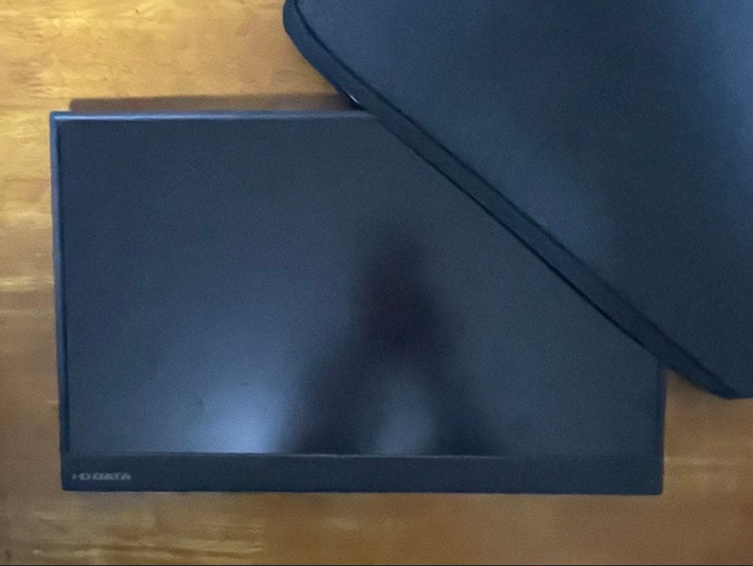 I-O DATA ポータブルモニター 15.6インチ シルバー