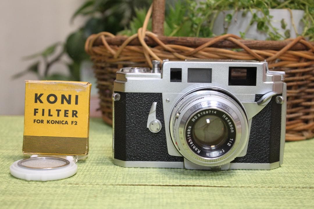 ＜極美品＞Konica IIIA 48mm f/2 未使用コニフィルター付