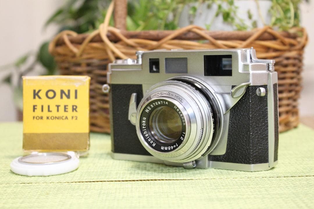 ＜極美品＞Konica IIIA 48mm f/2 未使用コニフィルター付