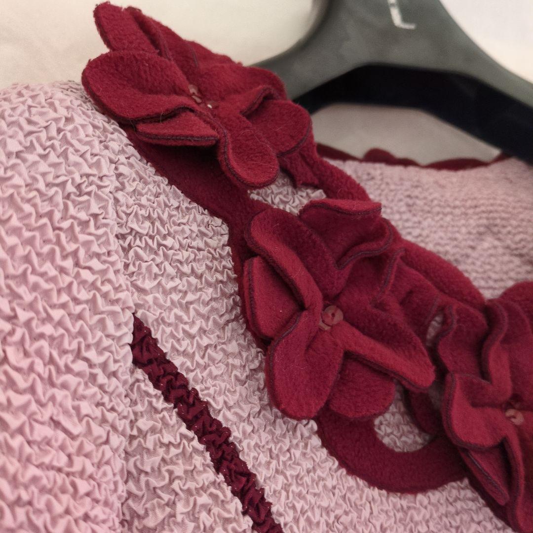 ⭐本日のみ一割引⭐ノコオーノさん☆花モチーフ 長袖　ジャケット