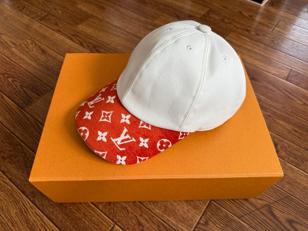 ルイ・ヴィトン LVマッチ モノグラム キャップ 帽子 レディース