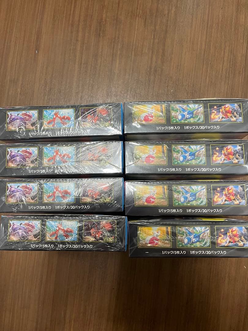 ポケモンカードメガブレイブ4BOXメガシンフォニア4BOXシュリンク付き