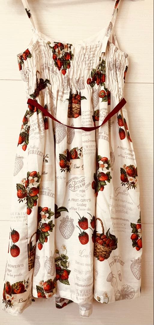 Leur Getter ストロベリーキャミワンピース