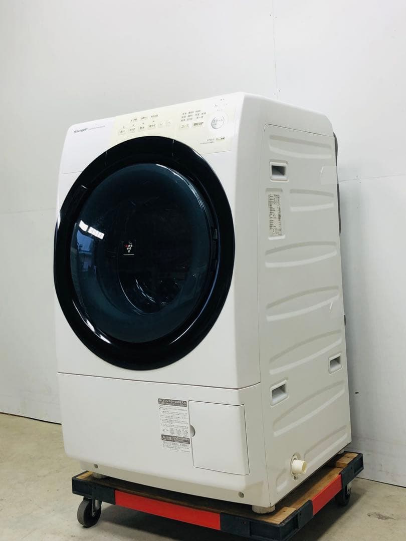 ES-S7E 3ヶ月保証 20年安心分解洗浄マンション右開きドラム式洗濯乾燥機