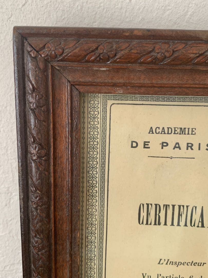 lydie　フレーム　額縁　ブロカント　蚤の市