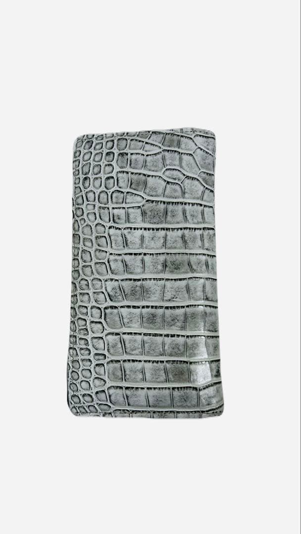 LOUIS VUITTONグレー クロコダイルレザー 長財布