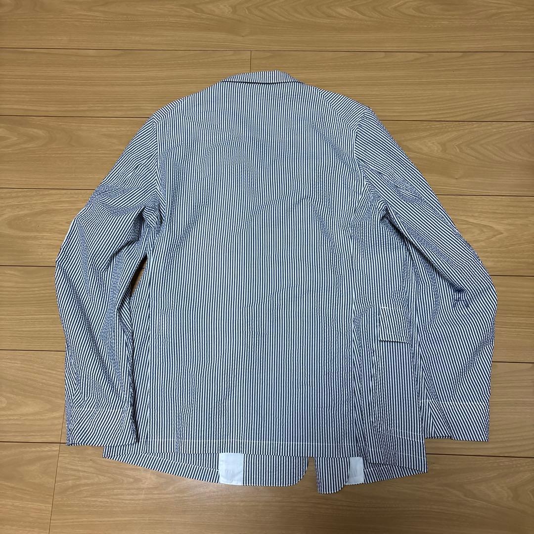 ハバーサックHAVERSACK チャイナ　シャツ　ジャケット　シアサッカー