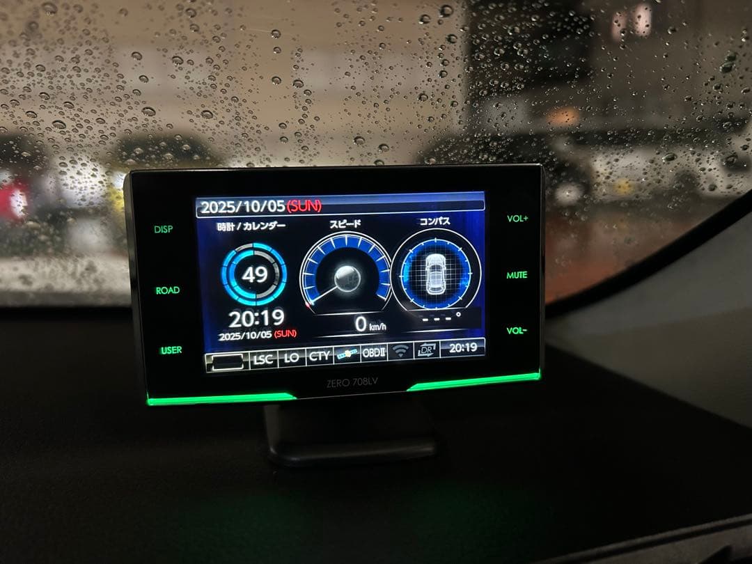 ZERO 708LV レーダー探知機本体　リコール済