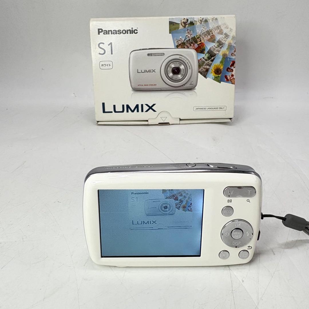 【美品】 パナソニック コンパクトデジタルカメラLUMIX DMC-S1