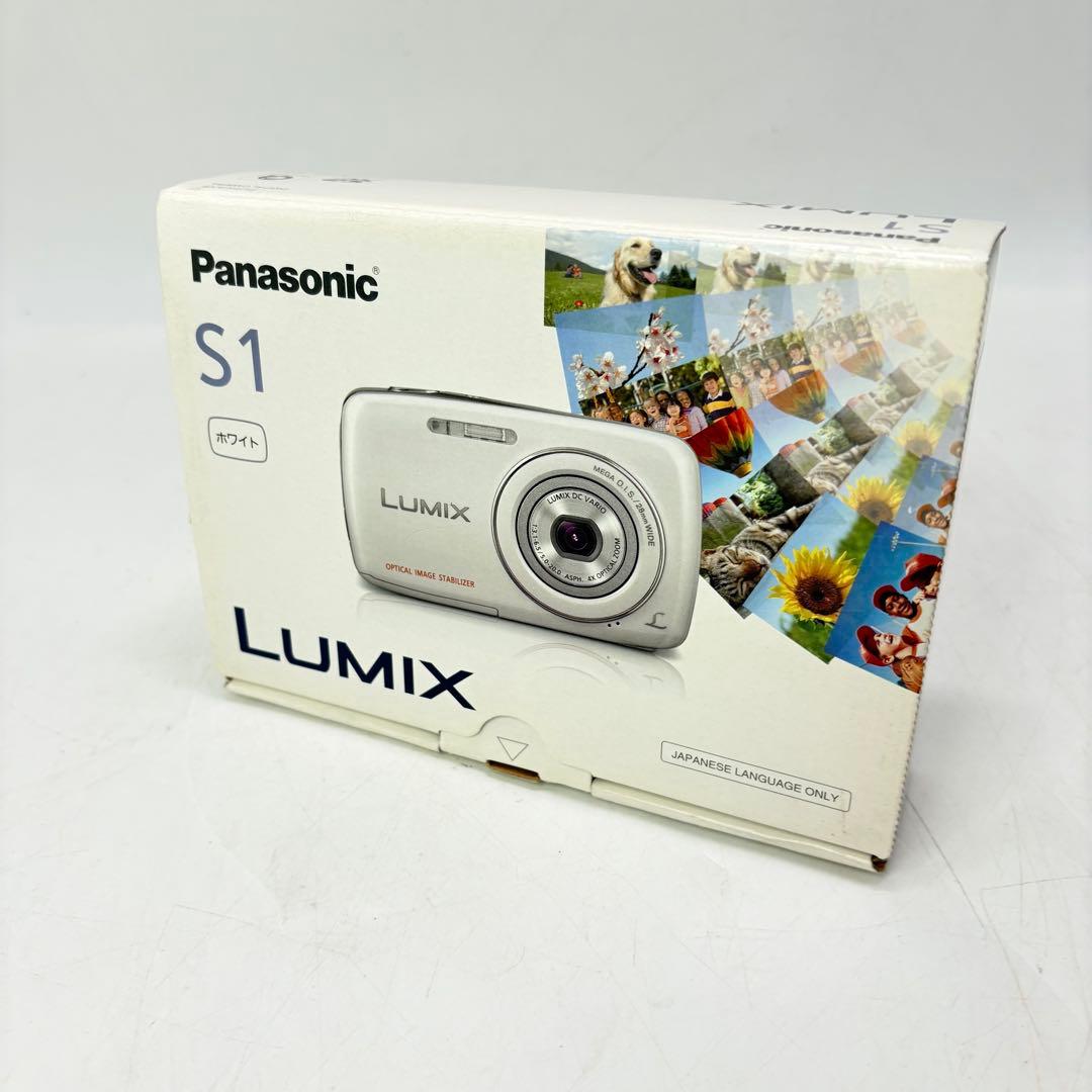 【美品】 パナソニック コンパクトデジタルカメラLUMIX DMC-S1