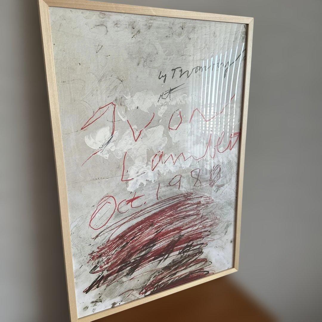 サイトゥオンブリー　ポスター　Cy Twonbly サイ・トゥオンブリー