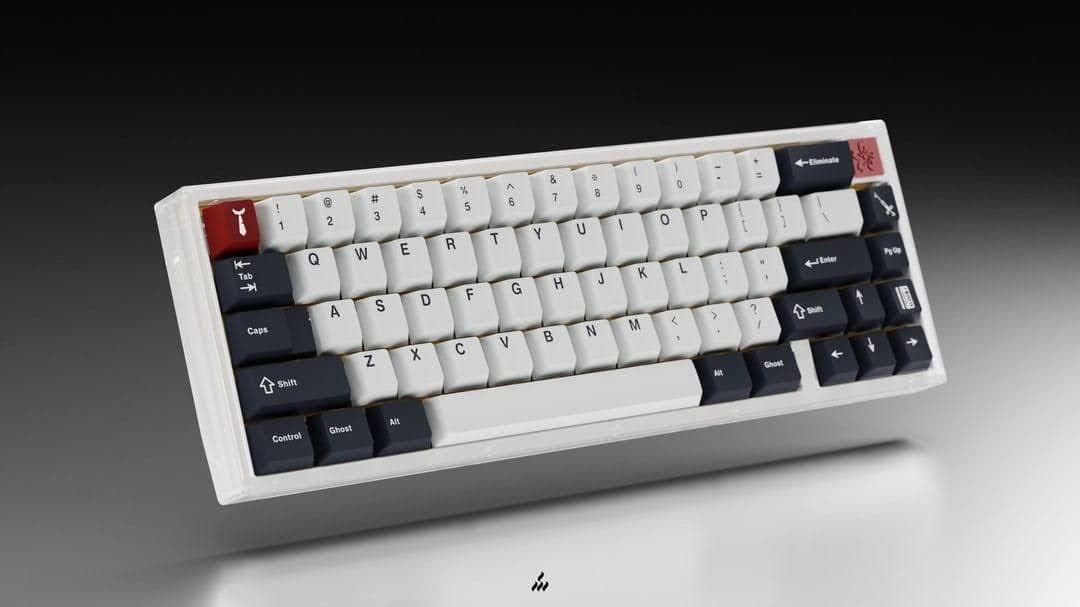 【新品未組立】FUJI65 eWhite NightSakura夜桜キーボード