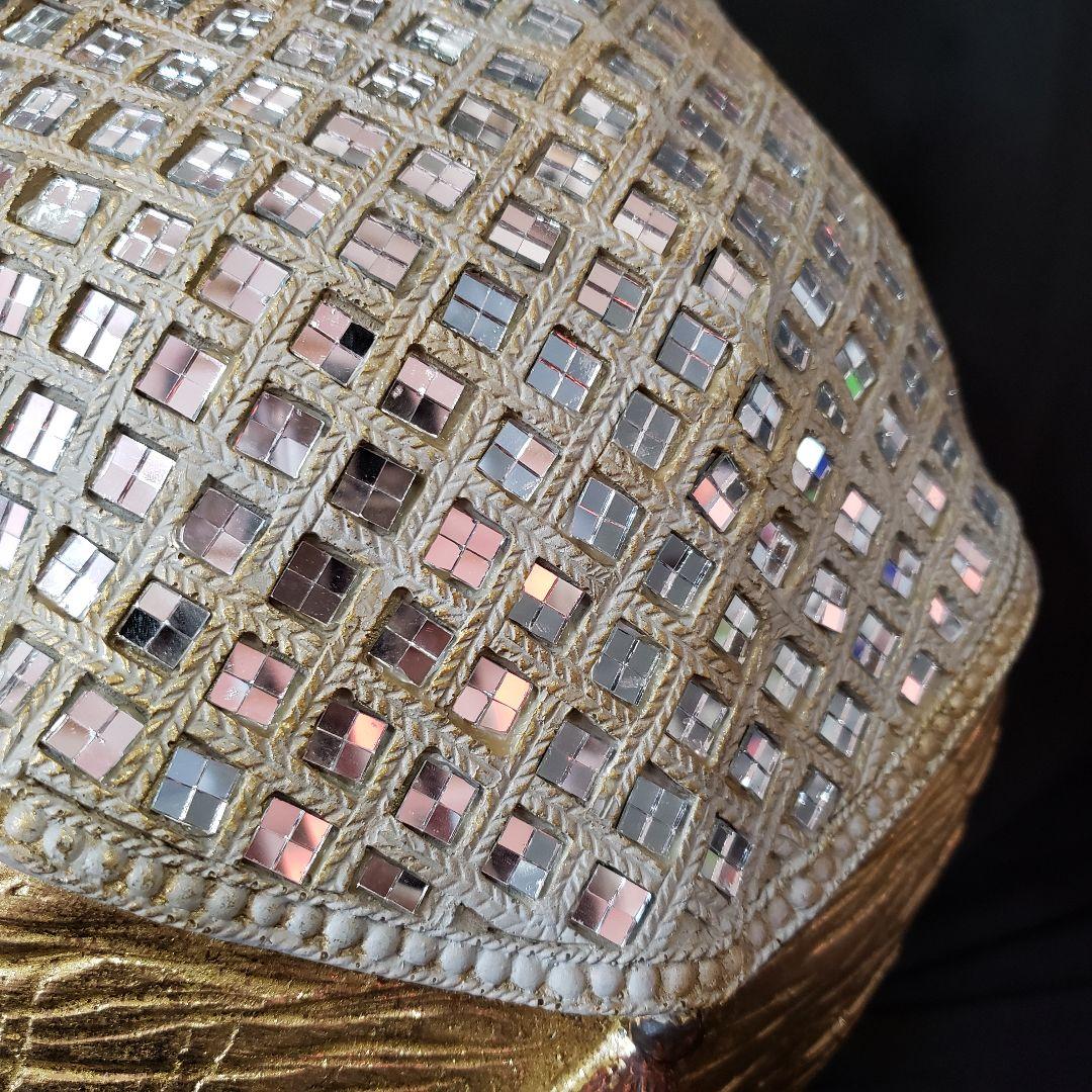 ゾウ 象 elephant ゴールド オブジェ アンティーク風 置物 雑貨