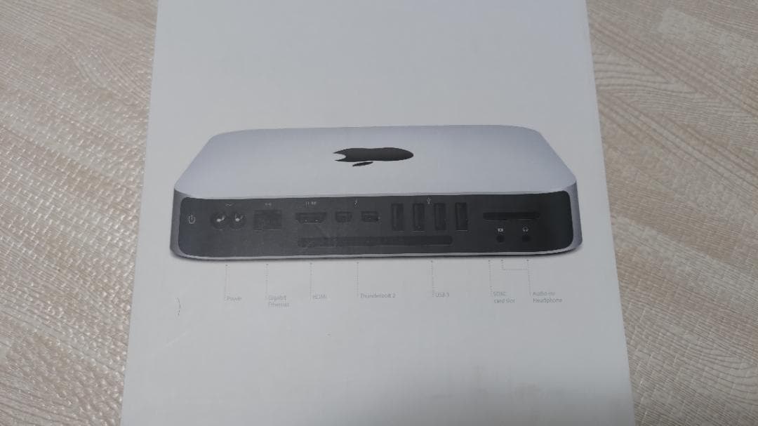 Macデスクトップ APPLE Mac mini MAC MINI MGEQ2J/A