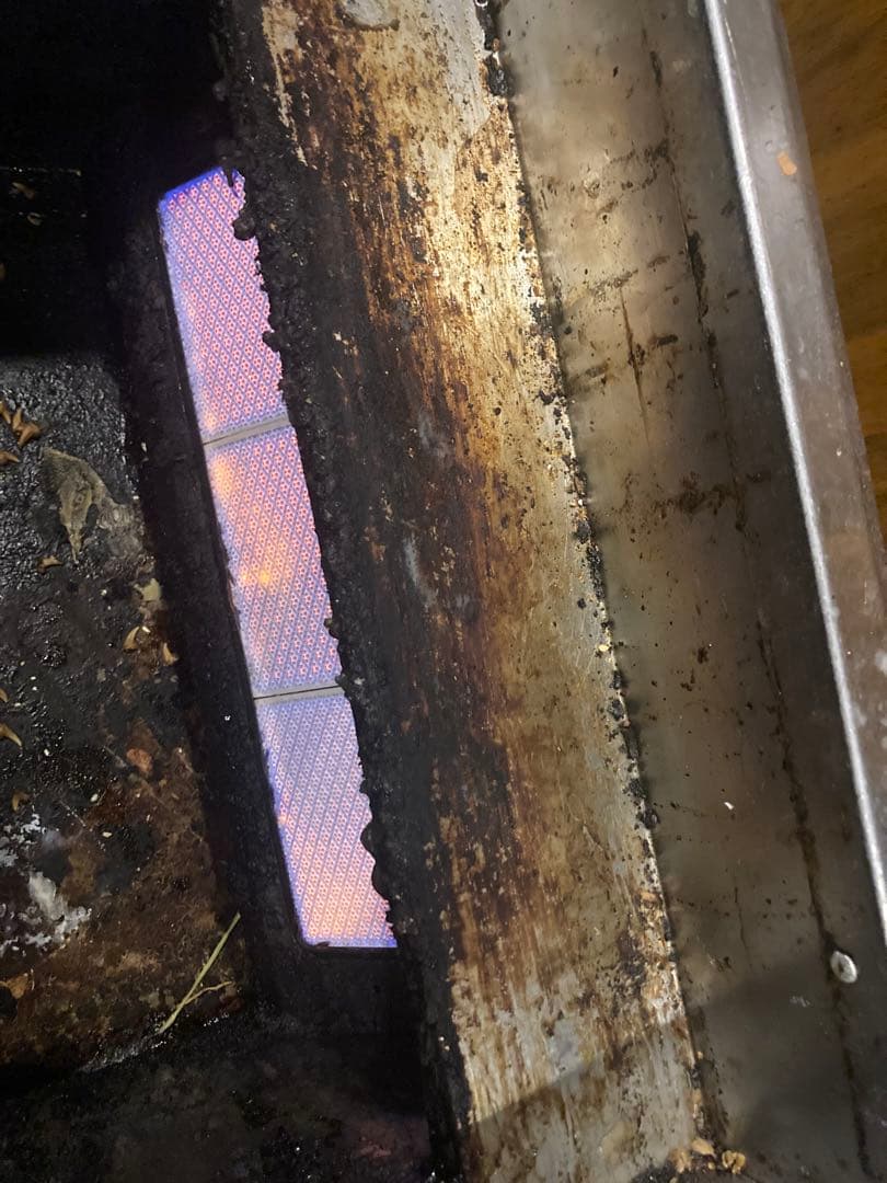 無煙ロースター❗️未清掃❗️点火確認済み❗️