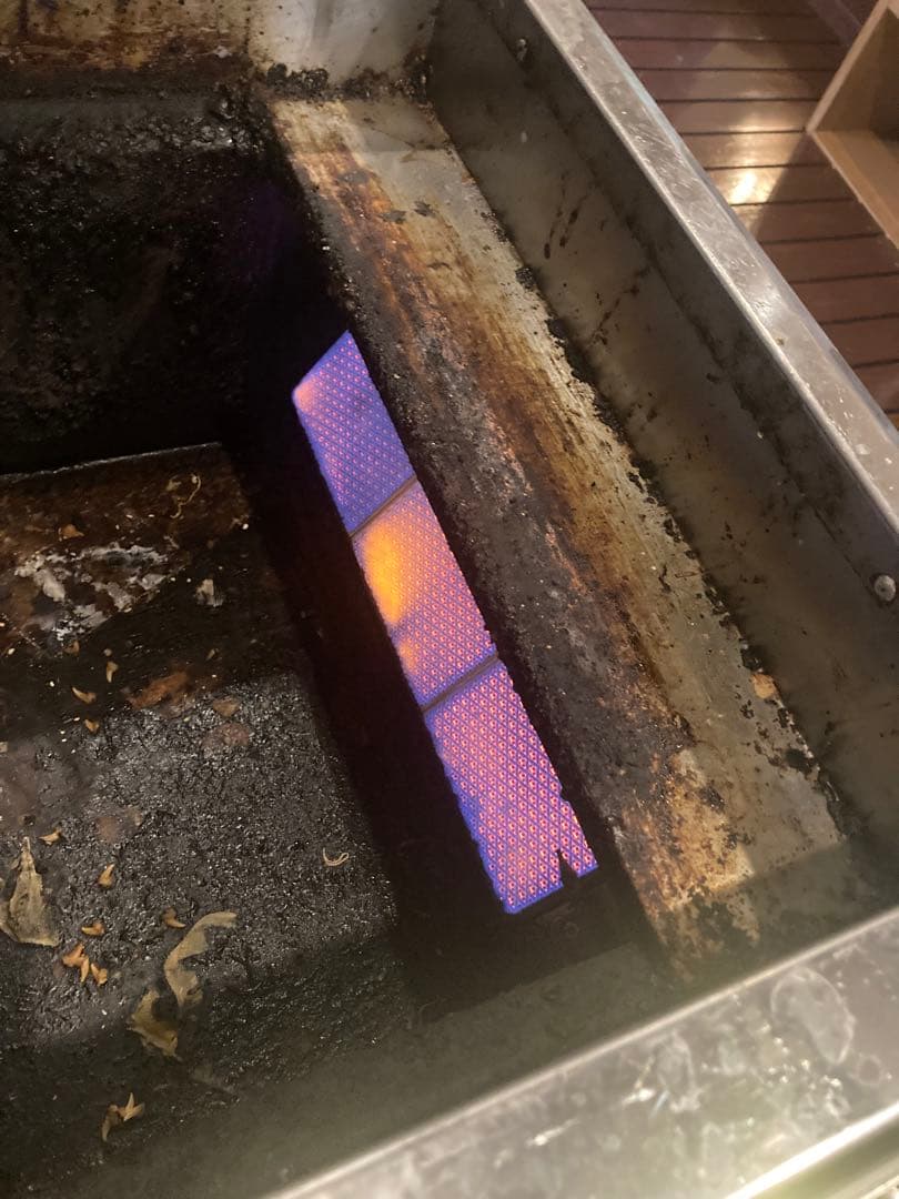 無煙ロースター❗️未清掃❗️点火確認済み❗️