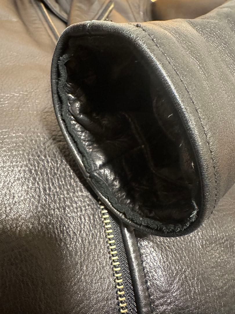 Shama/別注HALF VEG W.RIDERS サイズ40 牛革 セミダブル