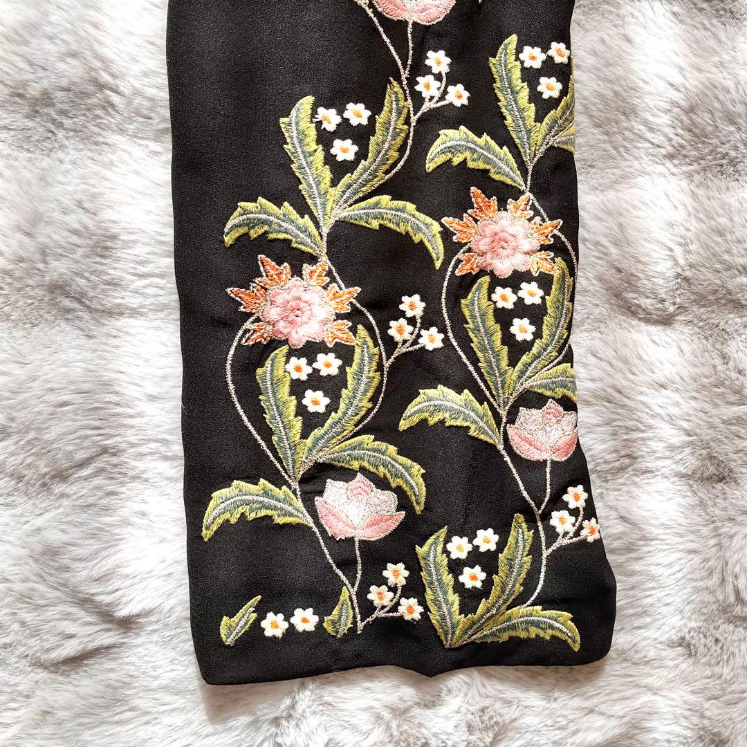 ★ゆったり★ ザラ　ZARAtrf ガウン ジャケット　刺繍　XL〜2XL相当