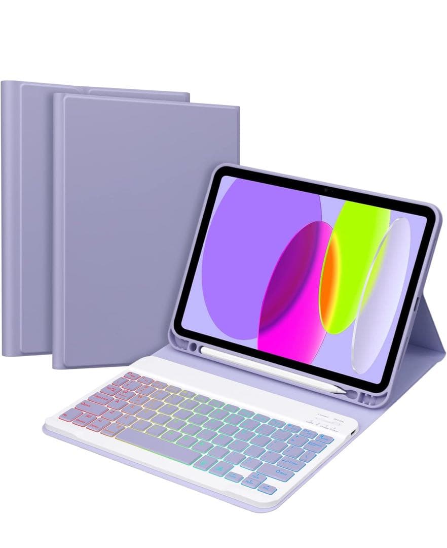 【美品】Ipad第10世代Wi-Fiモデル64Gbキーボードとカバー付き