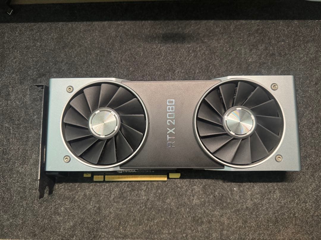 グラフィックボード・グラボ・ビデオカード GeForce RTX 2080 founders edition