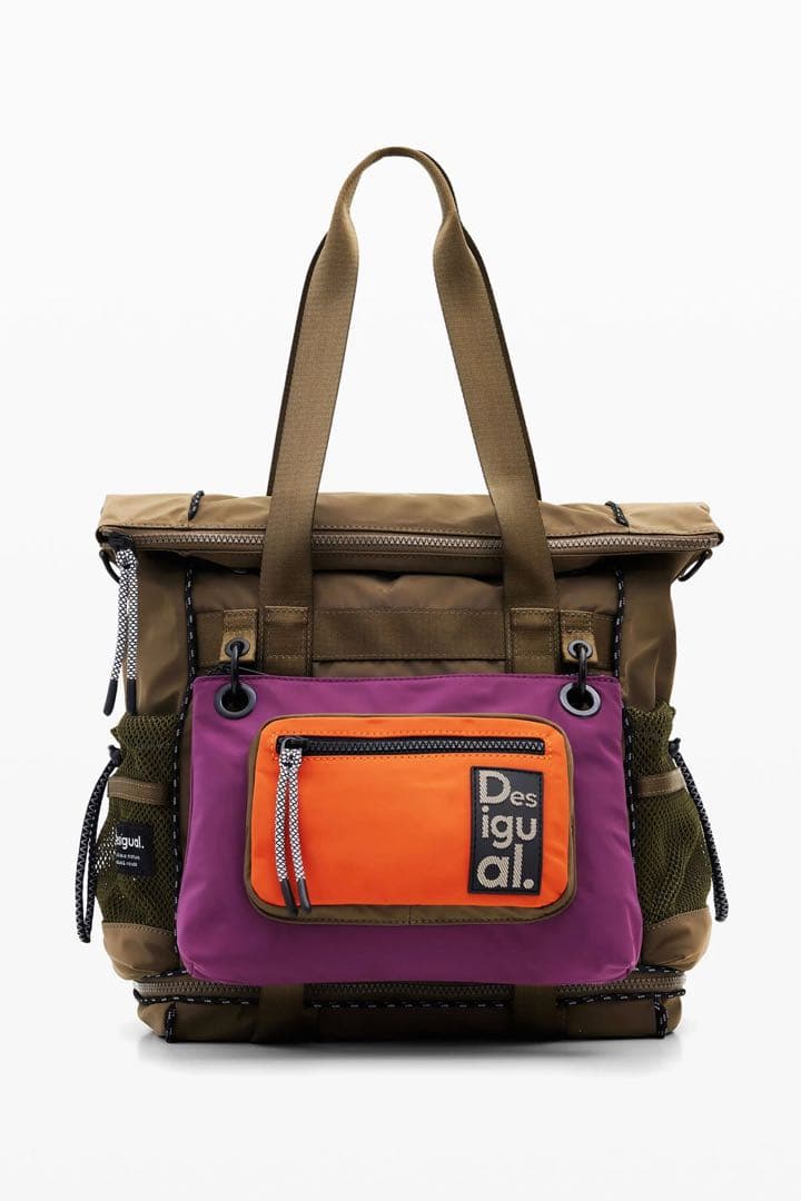 Desigual デジグアル　大型マルチポジションVOYAGERバックパック