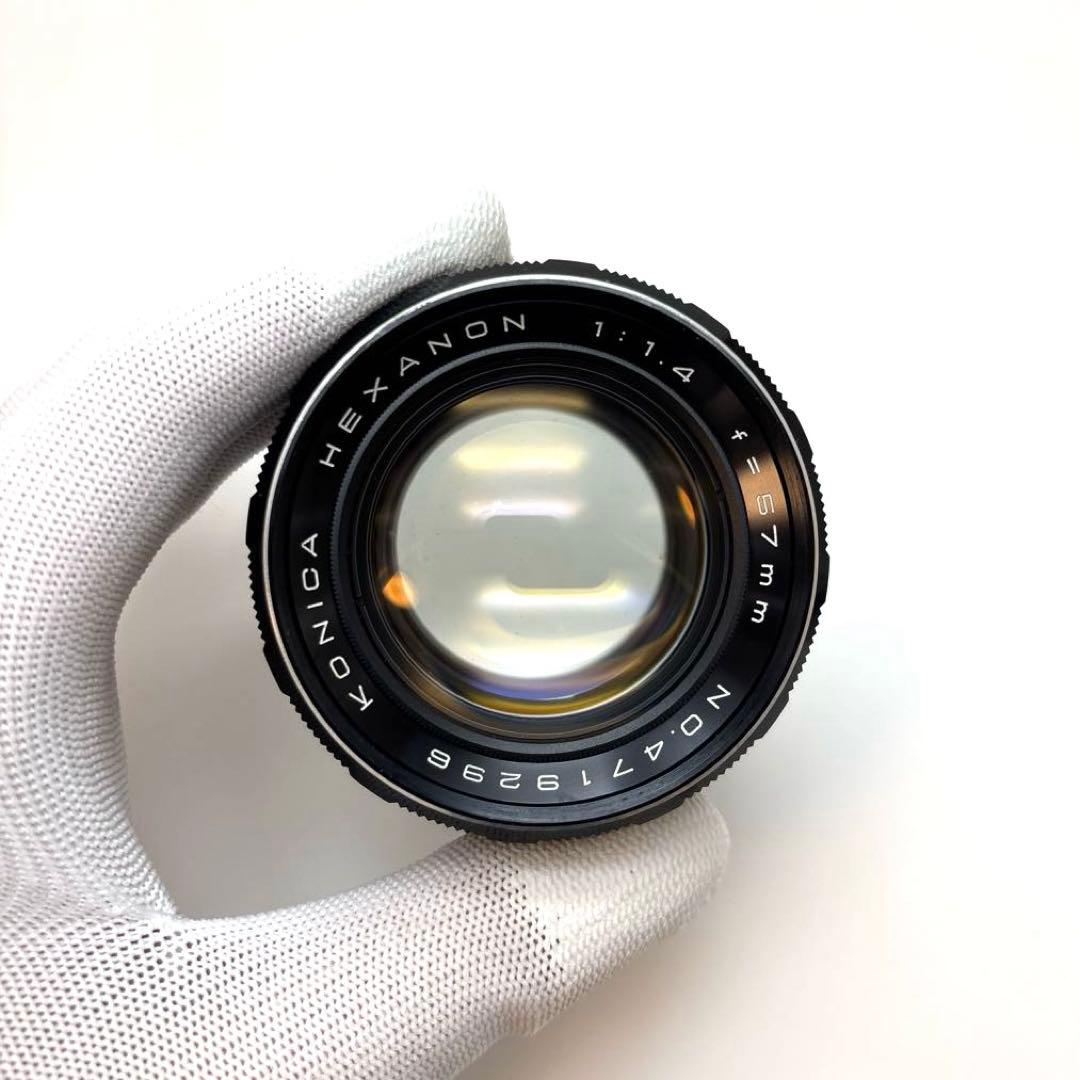 【美品】KONICA HEXANON 57mm f1.4