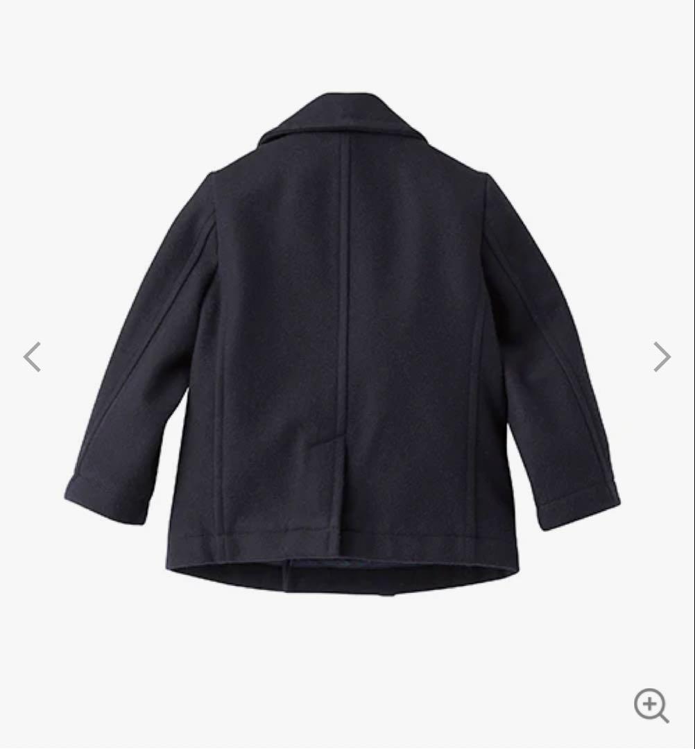 familiar 120cm Pコート　ネイビー