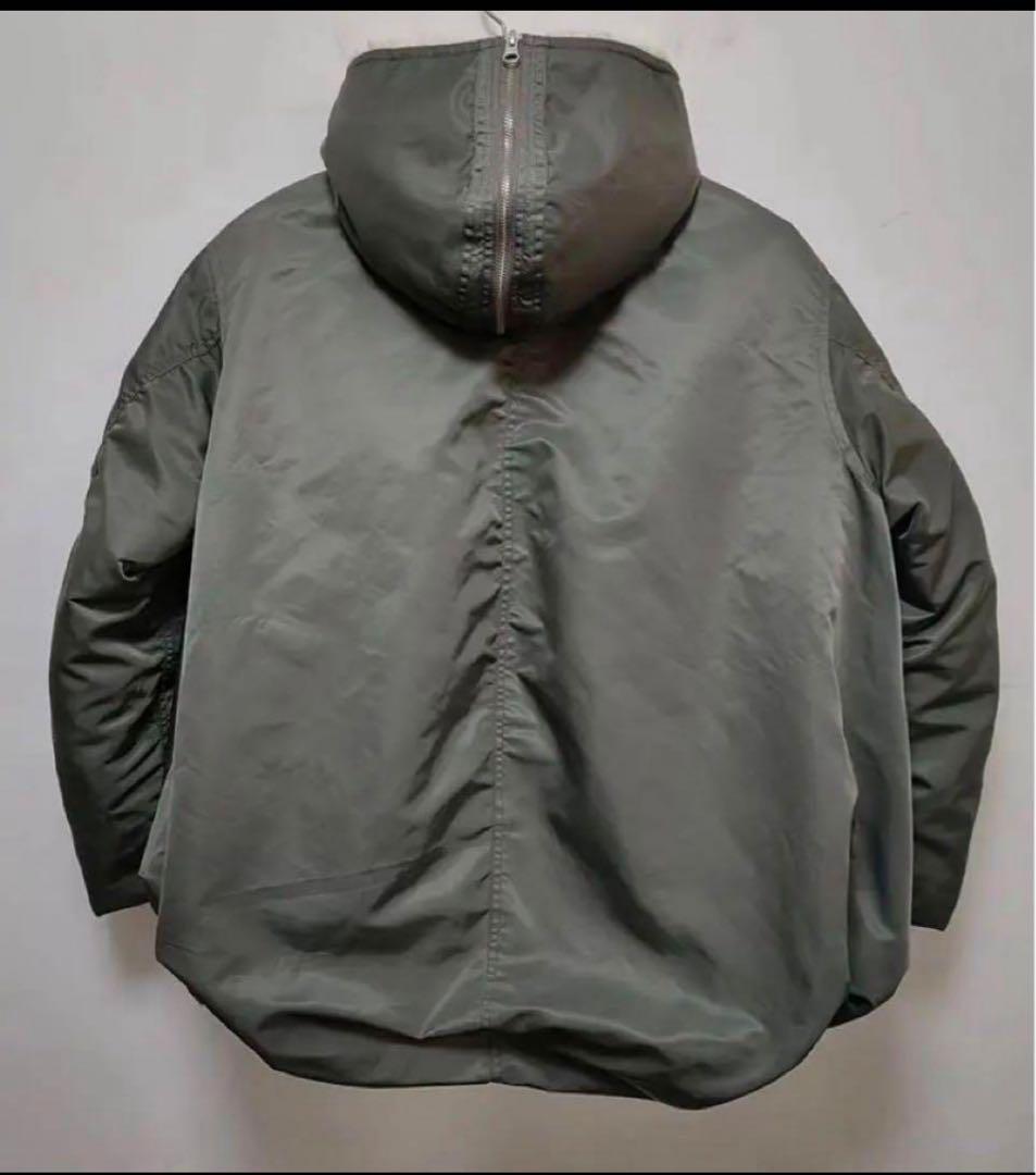 未使用 CLANE BALLOON DESIGN HOODED N3B