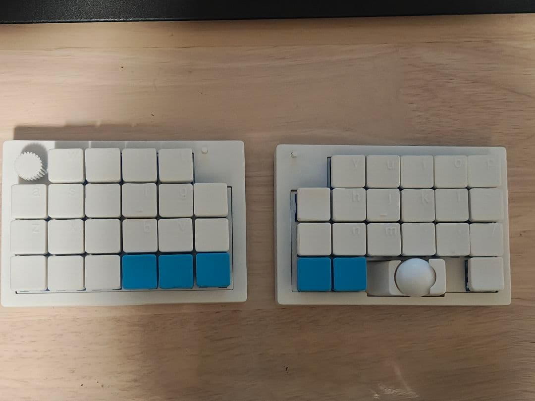 minimal-keys　オリジナルキーボード白