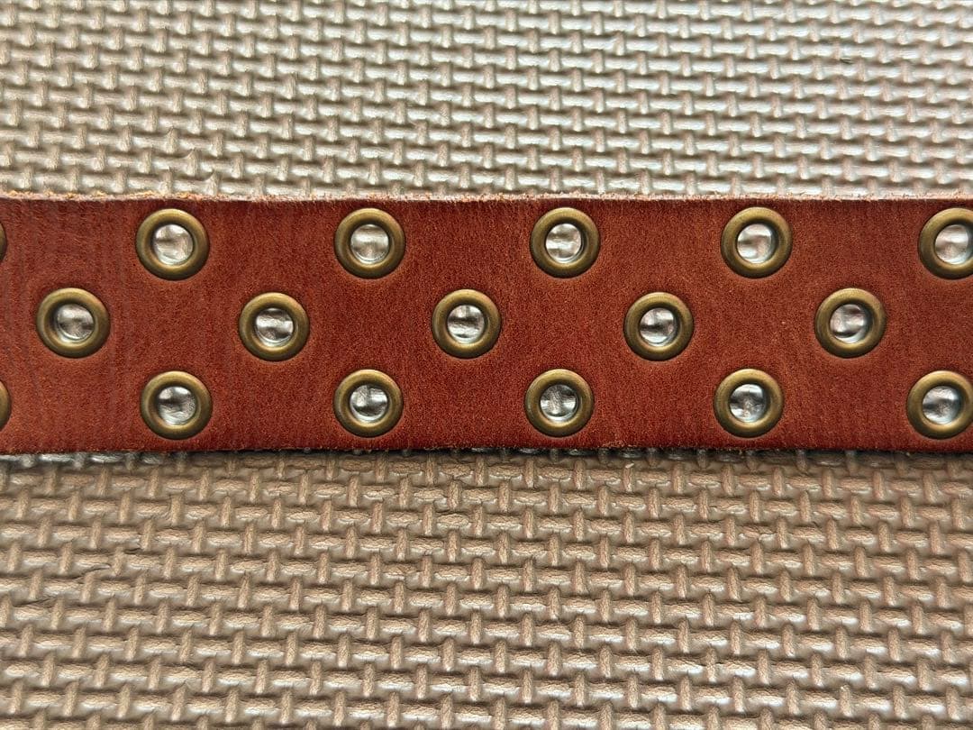 OAKLEY（オークリー）3Dスカル バックル ベルト ブラウン（茶）／中古