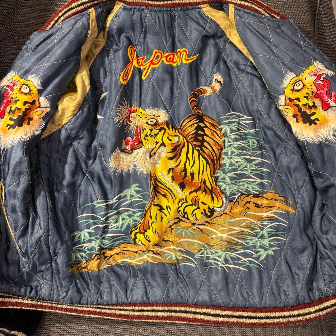 ご*長様 スカジャン　Lサイズ　硫黄島　東洋エンタープライズ