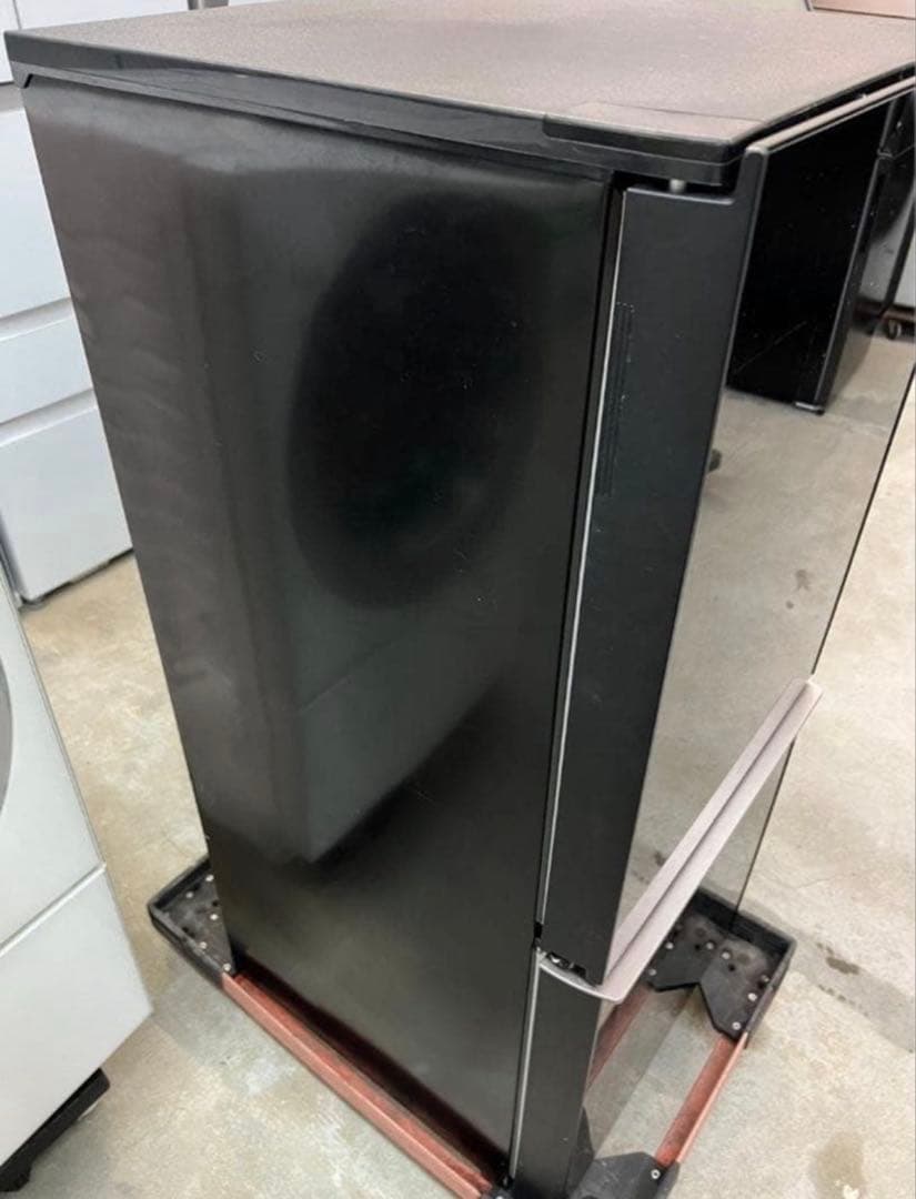 2017年式 137L ガラストップ 冷蔵庫 シャープ SJ-GD14D-B