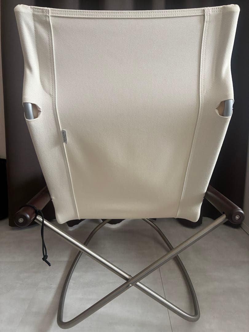 ニーチェアエックス ロッキング ダークブラウン／ホワイト