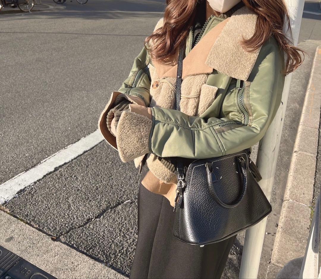 ⭐︎UNDERCOVER⭐︎sakai フェイクムートンmixMA-1ジャケット