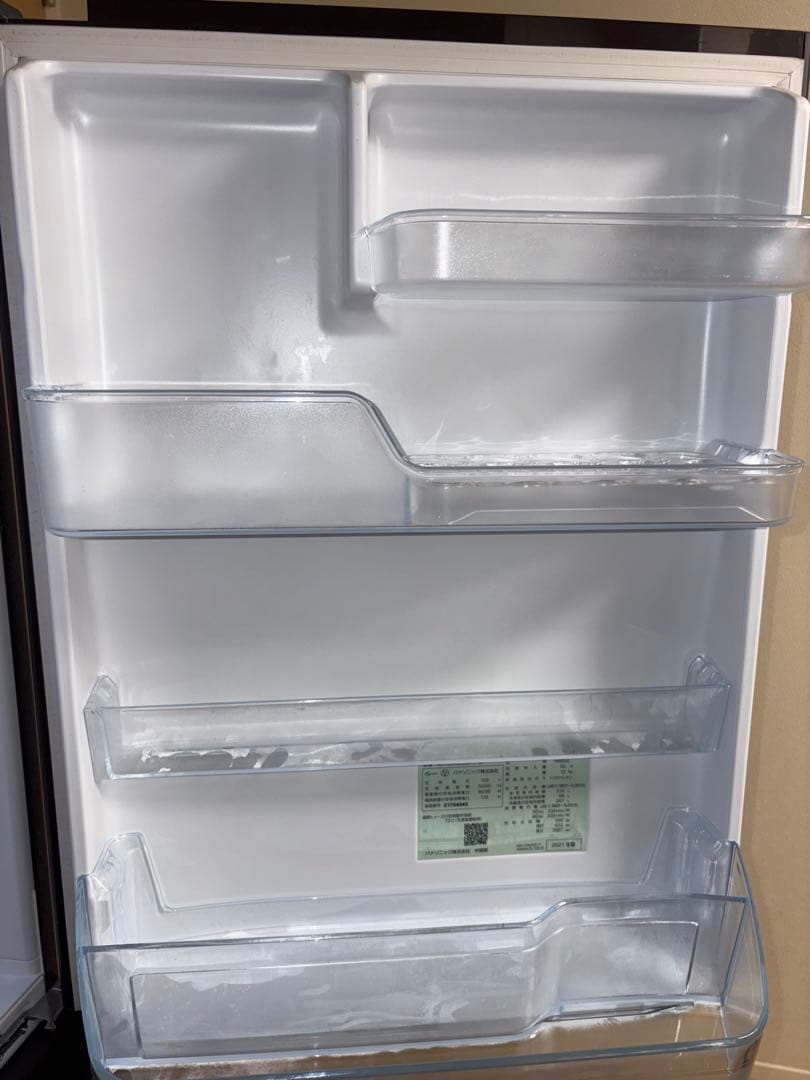 【保証あり】パナソニック 冷凍冷蔵庫　NR-C342GCL-T 21年製 右開き