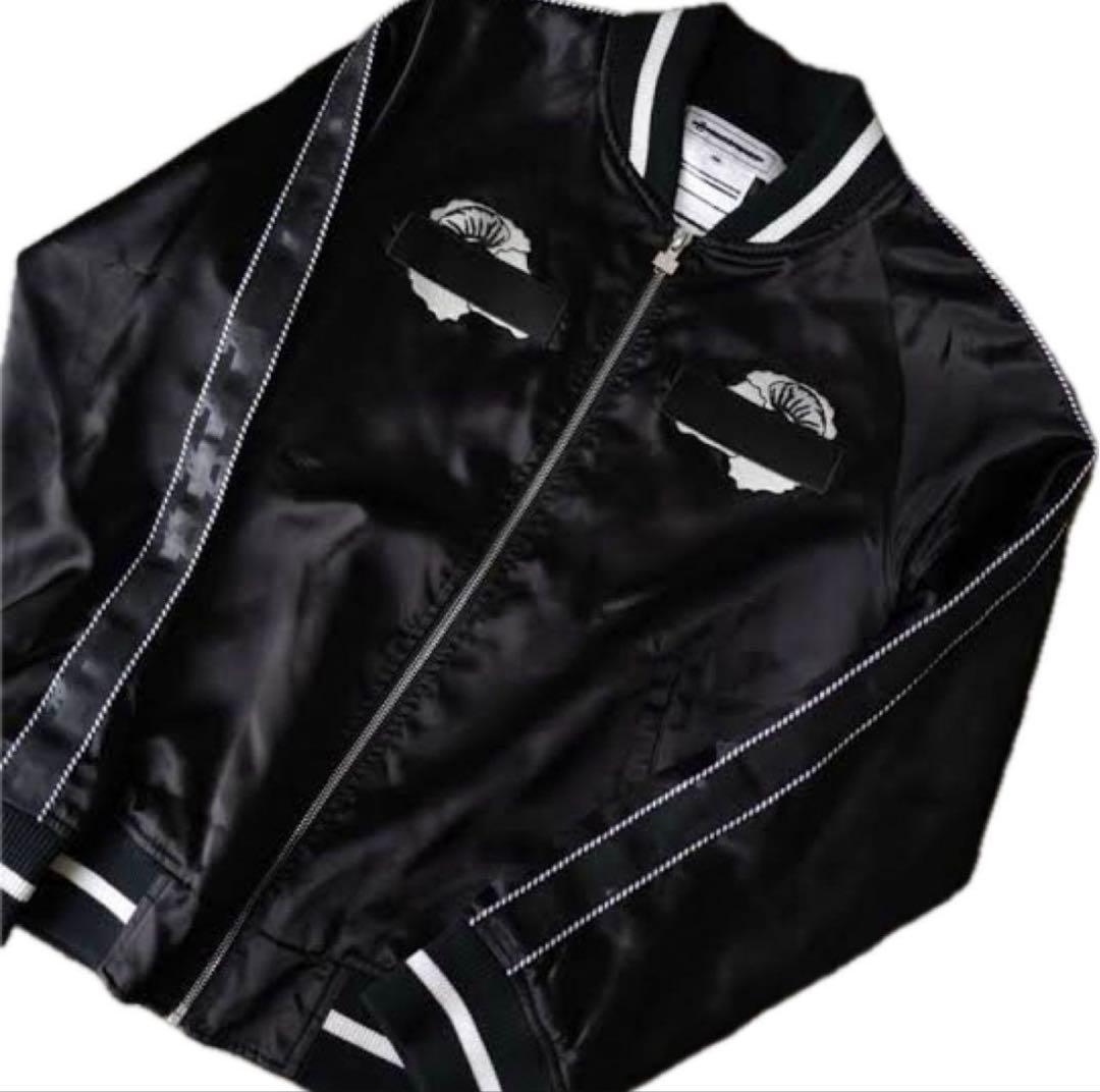 17SSスカジャン ブルゾンジャケット / ANREALAGE(アンリアレイジ)