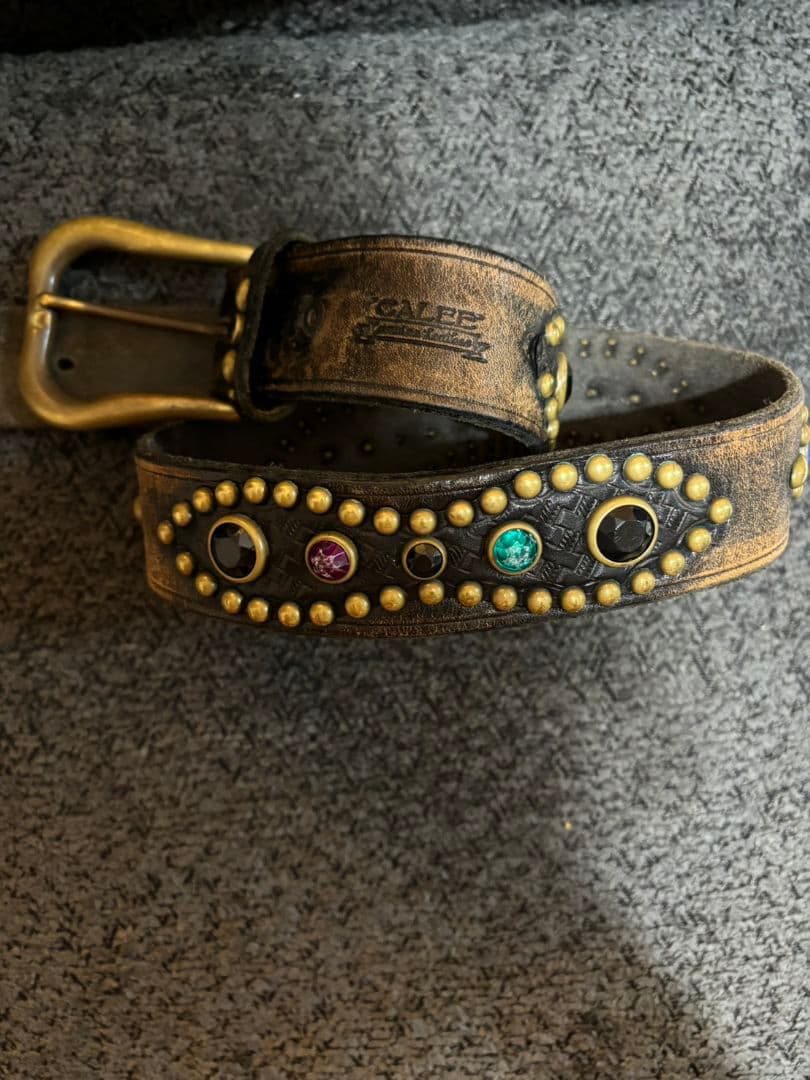 calee スタッズ　ベルト