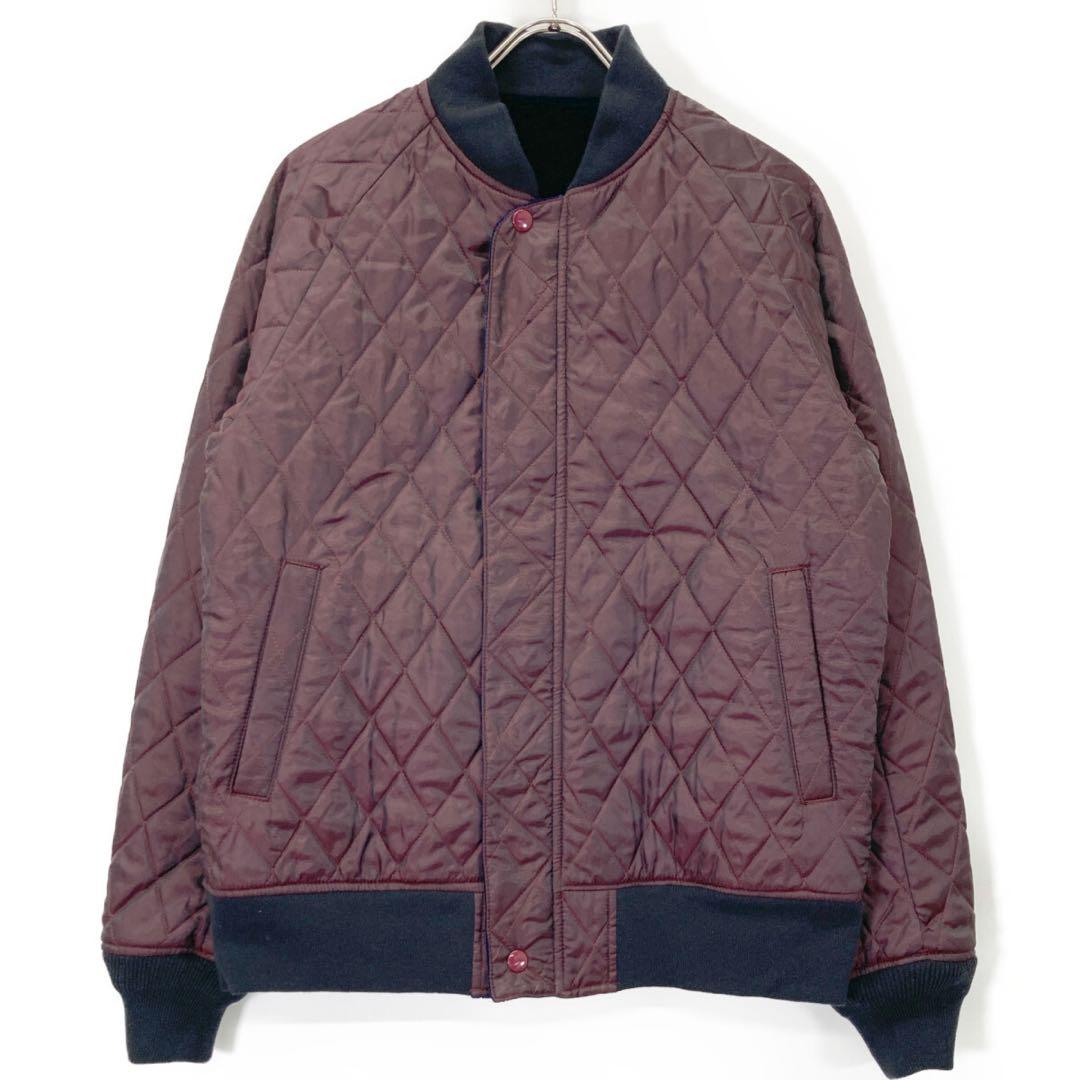 定価5万 日本製【ダファー ジャパン】ベロア＆キルティング リバーシブルブルゾン