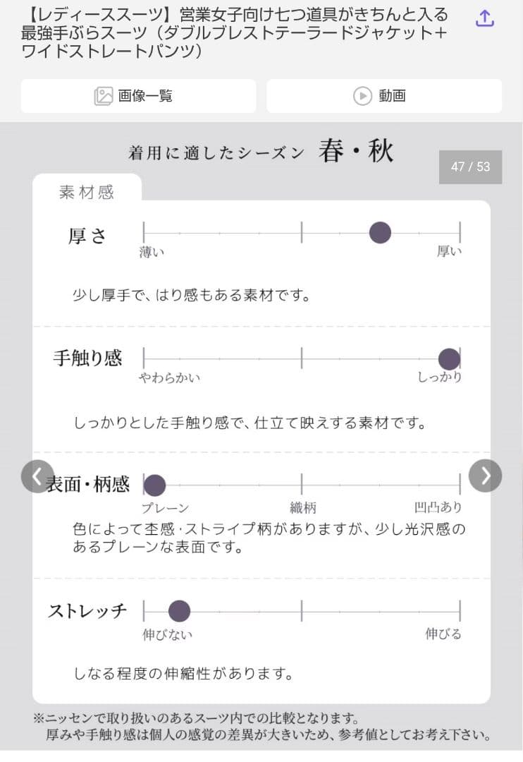 8ポケットつきダブルスーツ(パンツ)