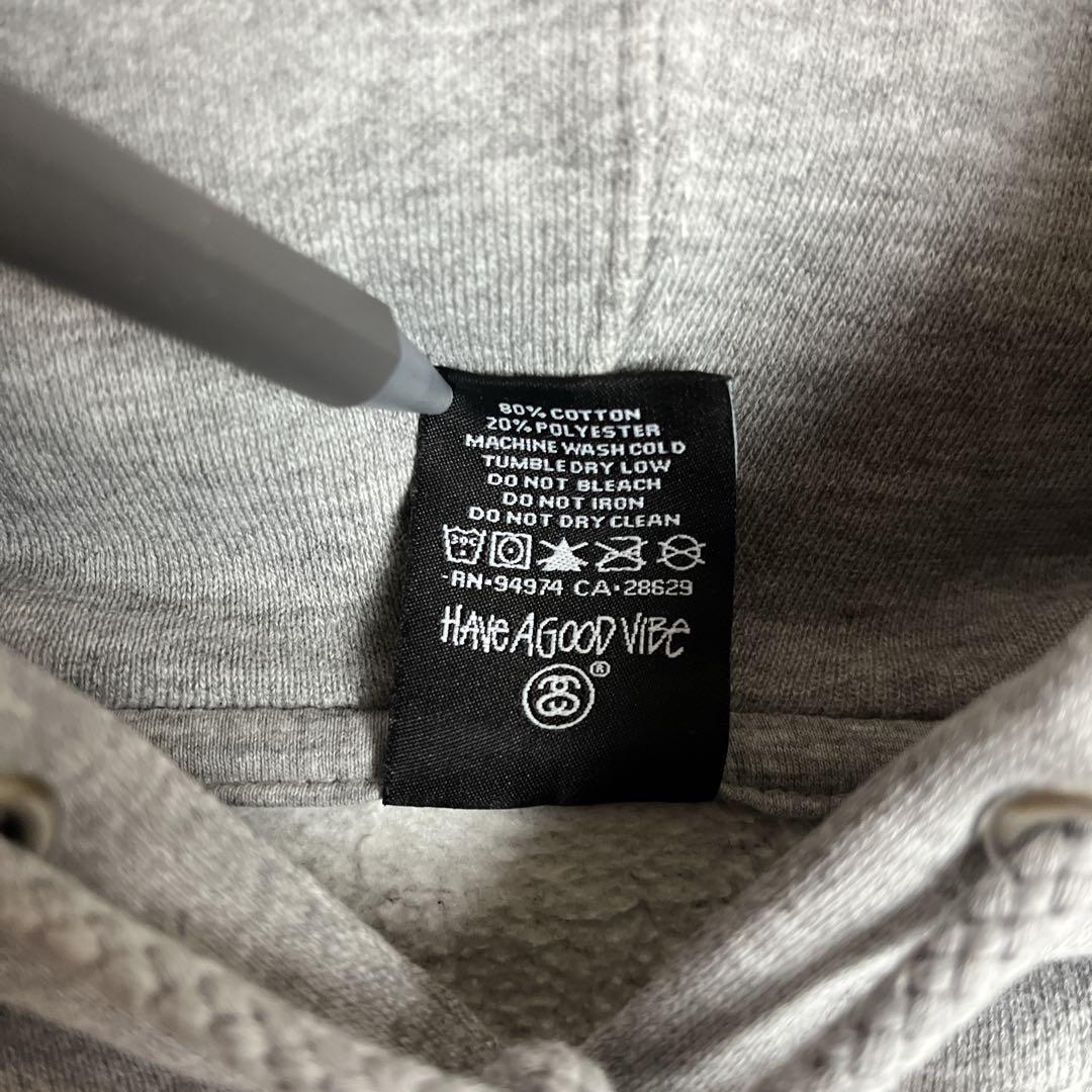 【即完モデル‼︎】【USA製】STUSSY◇ストックロゴ パーカー C966