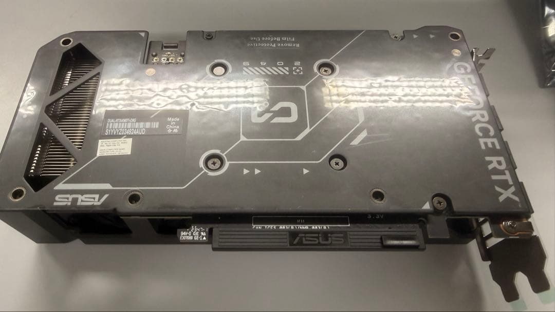 「中古動作品」 ASUS Dual RTX4060Ti OC 8GB
