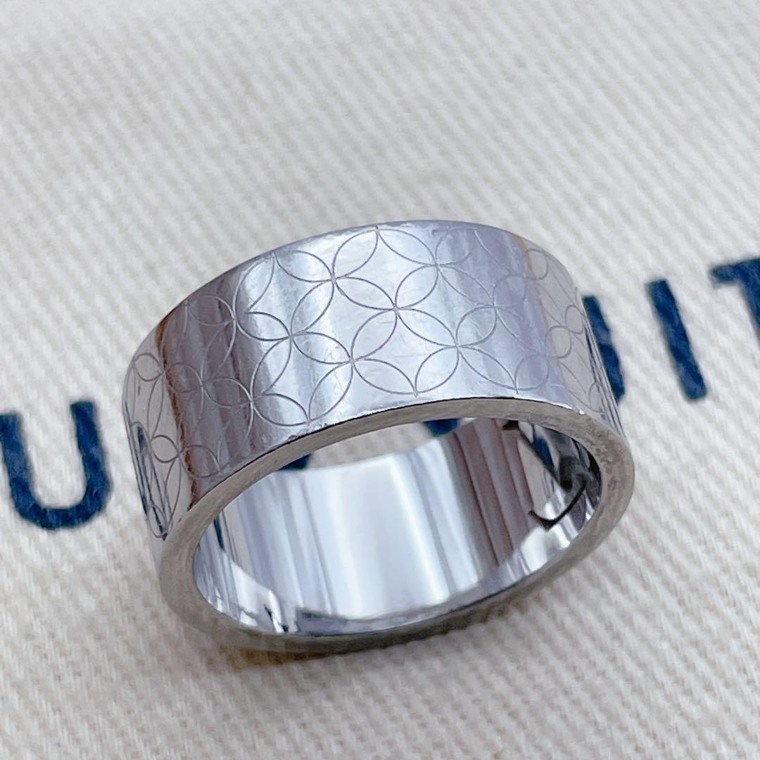 LOUIS VUITTON バーグシャンゼリゼ　リング　17号 シルバー