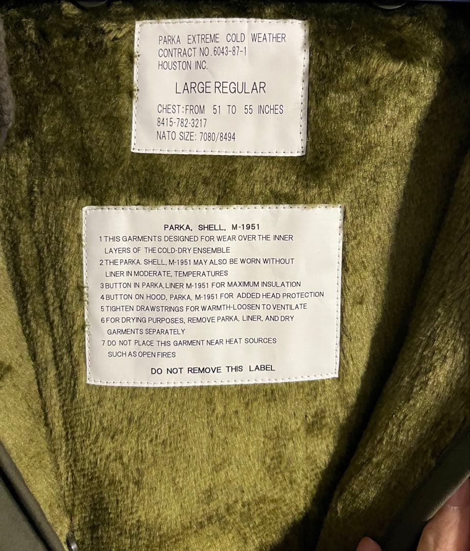 モッズコート HOUSTON M-51 PARKA