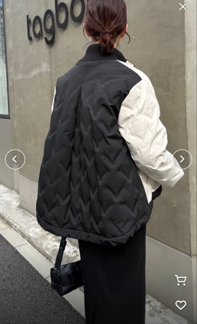 【新色】スタンドキルティングダウン　DOUX ARCHIVES