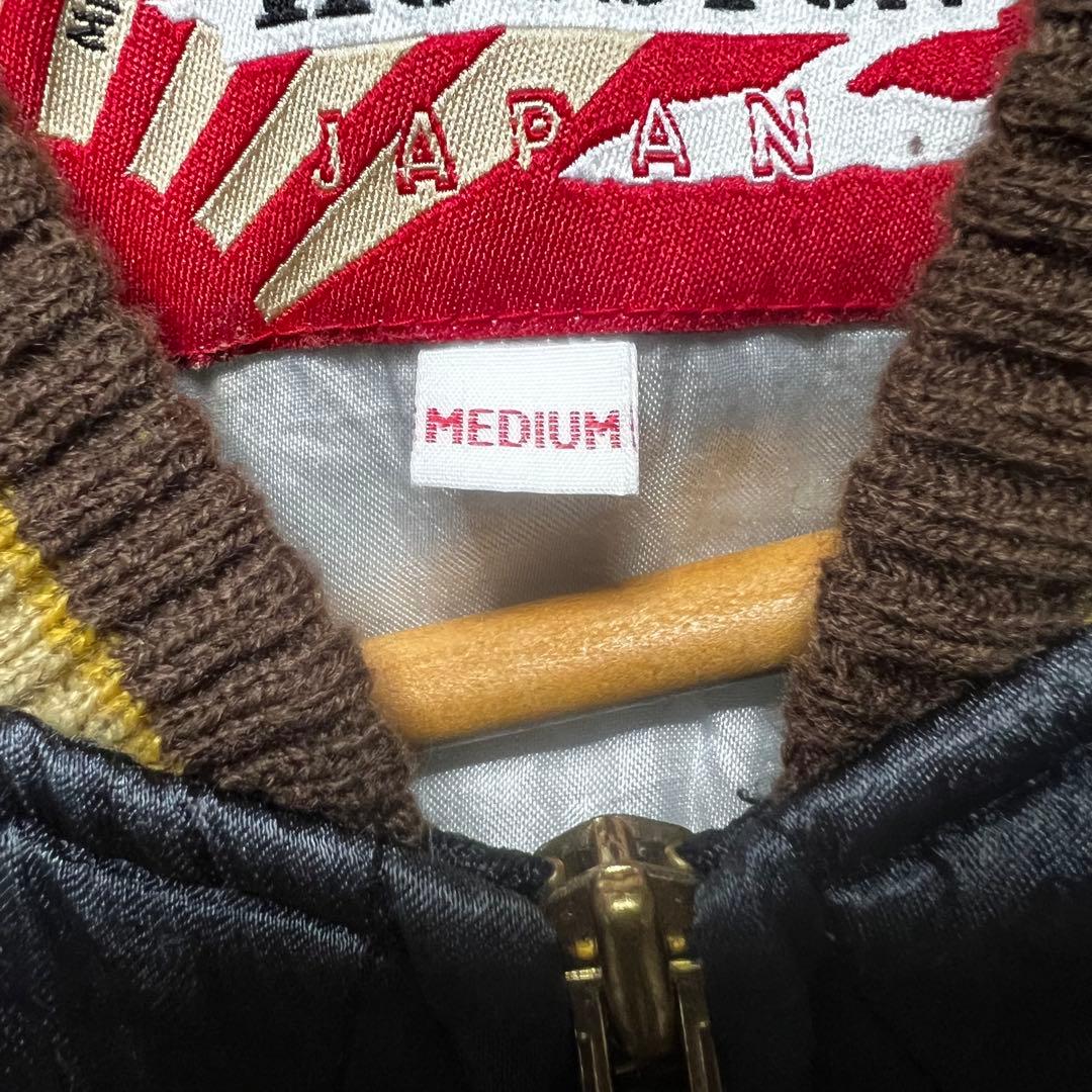 ヒューストン スカジャン 風神雷神 龍 M