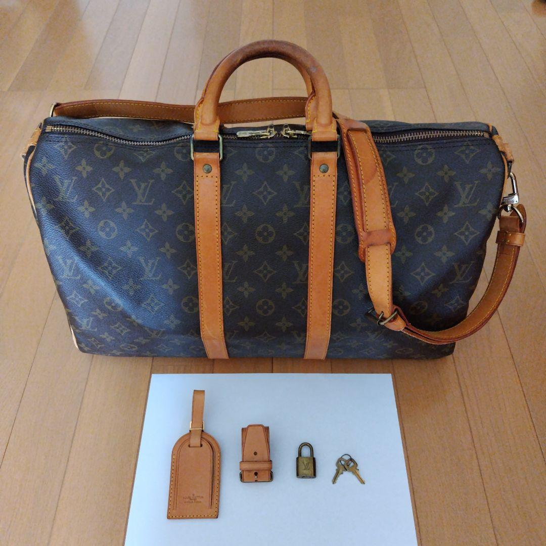 LOUISVUITTONモノグラムキーポルバンドリエール45　ボストンバック